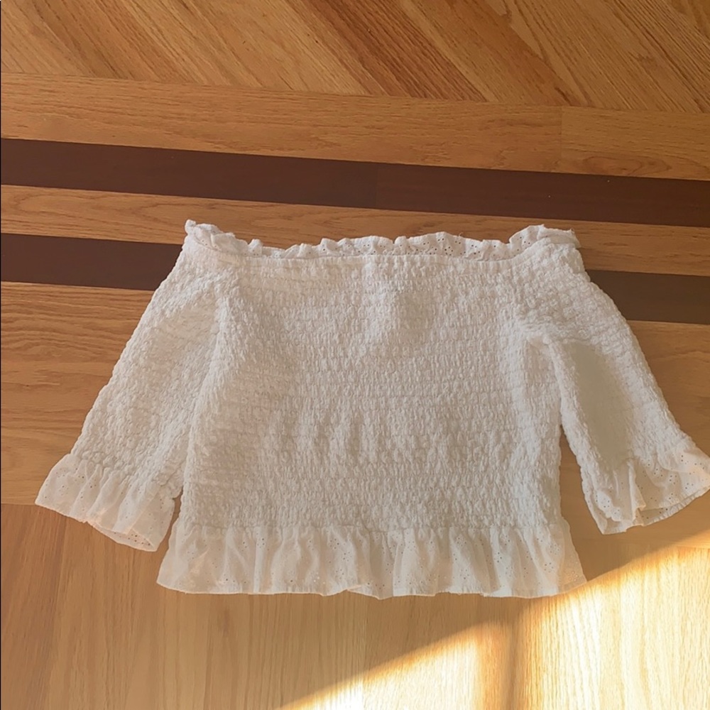NEW american eagle off the shoulder top